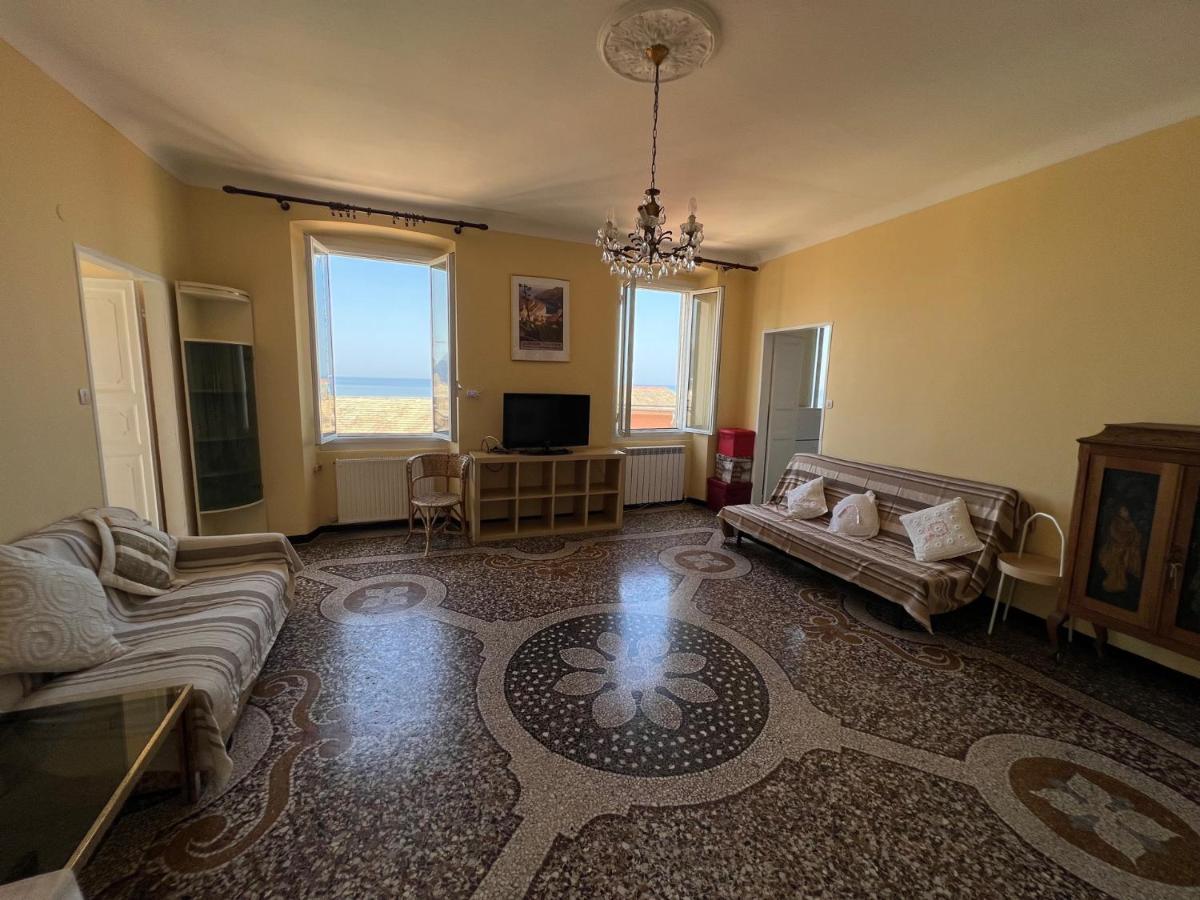 Vasto Apt Panoramico 3 Min Mare Apartment Camogli Bagian luar foto